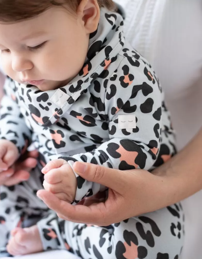 Outlet Set met slaappakje en slabbetje, biologisch katoen, handige rits | CARIPOD™ | Baby Cadeau